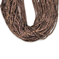Hematyt miedziano fioletowy matowy prostopadłościan 2x4mm [sznur 40,5 cm]
