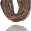 Hematyt miedziano fioletowy matowy prostopadłościan 2x4mm [sznur 40,5 cm]