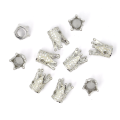 Korona srebrna z jasnymi cyrkoniami 12,5x10mm [przekładka, metal]