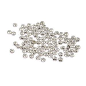 Dysk srebrny 4x1,5mm [przekładka, metal]