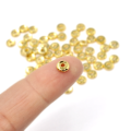 Dysk złoty 6x1,5mm [przekładka, metal]