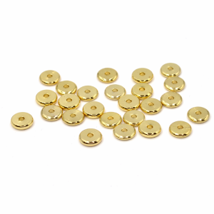 Dysk złoty 8x2mm [przekładka, metal]