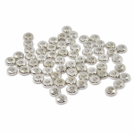 Dysk srebrny 6x2mm [przekładka, metal]
