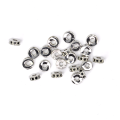 Walec srebrny z cyrkoniami 7x3mm [przekładka, metal]
