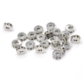 Walec srebrny z cyrkoniami 7x3mm [przekładka, metal]