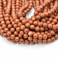 Piasek pustyni kula gładka 10mm [sznur 37 cm]