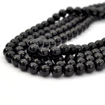 Turmalin czarny kula gładka ok. 8mm