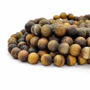 Tygrysie oko kula matowa ok. 12mm