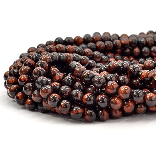 Bawole oko kula gładka 8,5mm [sznur 38 cm]