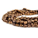 Hematyt miedziany czaszka ok. 10x8-7x10mm