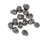 Czaszka matowe srebro ok. 10x8/7x10mm [przekładka hematyt]
