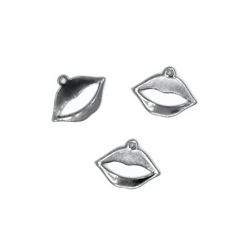 Zawieszka usta ok. 13x17mm [zawieszka stal]