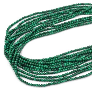 Malachit naturalny kula gładka ok. 3,3mm 