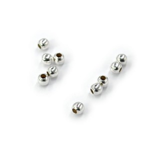 Kulki zaciskowe ok. 2,2mm [srebro 925] 10szt.