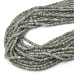 Labradoryt talarek ok.4x2mm [sznur 38 cm]