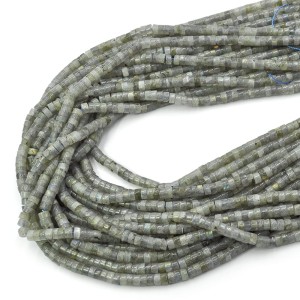 Labradoryt talarek ok.4x2mm [sznur 38 cm]