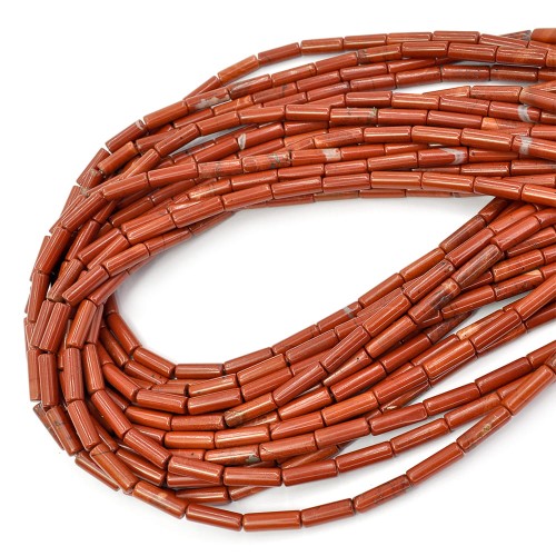 Jaspis czerwony patyczek ok. 4x13mm
