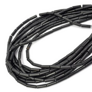 Howlit czarny patyczek ok. 4x13mm 
