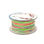 Sznurek do makramy wielokolorowy ok. 0,4mm [szpula ok. 60m]