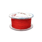 Sznurek do makramy czerwony ok. 0,6mm [szpula ok. 60m]