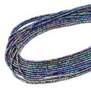 Hematyt multikolor nakrętka ok. 2x1mm