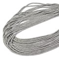 Hematyt srebrny mat nakrętka ok. 2x1mm [sznur 39cm]