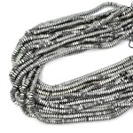 Hematyt srebrny poduszki ok. 4x2mm