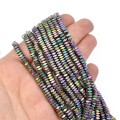 Hematyt multikolor poduszki ok. 4x2mm [sznur 39cm]