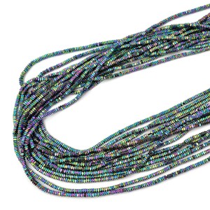Hematyt multikolor poduszki ok. 2x1mm
