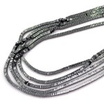 Hematyt grafitowy heishi ok. 3x1mm 