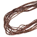 Hematyt heishi miedziany mat ok. 1,5x1mm