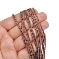 Hematyt heishi miedziany mat ok. 1,5x1mm