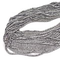 Hematyt srebro poduszki ok. 3x1mm