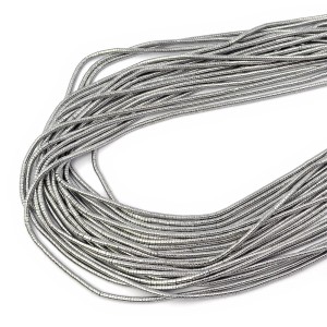 Hematyt srebrny talarek ok. 2x1mm