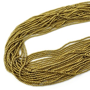 Hematyt złoty kula gładka ok. 2mm