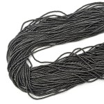 Hematyt czarny kula gładka ok. 2 mm