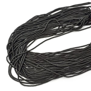 Hematyt czarny matowa kula gładka ok. 2,2mm
