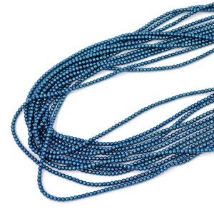 Hematyt jasny niebieski kula gładka ok. 2,2mm