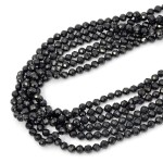 Turmalin czarny kula diamentowy szlif ok. 6mm