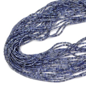 Iolit kula fasetowana ok. 2 mm