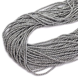 Hematyt srebrny kula gładka ok. 3mm