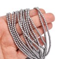 Hematyt srebrny kula gładka ok. 3mm