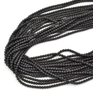 Hematyt czarny  kula matowa ok. 3 mm