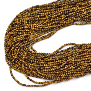 Tygrysie oko kula gładka  ok. 2,5mm