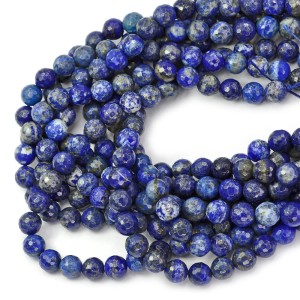 Lapis lazuli kula fasetowana ok. 10mm