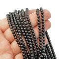 Hematyt czarny kula gładka ok. 4 mm
