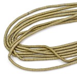 Hematyt matowy jasne złoto talarek ok. 3x1mm