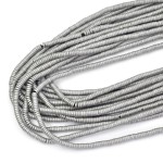 Hematyt matowy srebrny talarek ok. 3x1mm