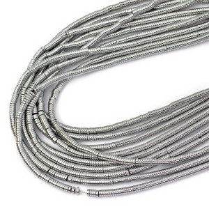 Hematyt srebrny talarek ok. 3x1mm