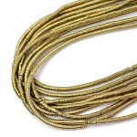 Hematyt jasne złoto talarek ok. 4x1mm